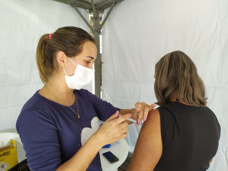 Atualmente, Treviso est&aacute; imunizando os grupos priorit&aacute;rios e a popula&ccedil;&atilde;o com 35 anos ou mais – Foto: Rafaela Maffioletti/Prefeitura de Treviso/ND