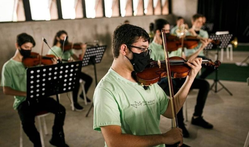 Musicarium atende crianças e adolescentes de 4 a 17 anos de idade – Foto: Divulgação