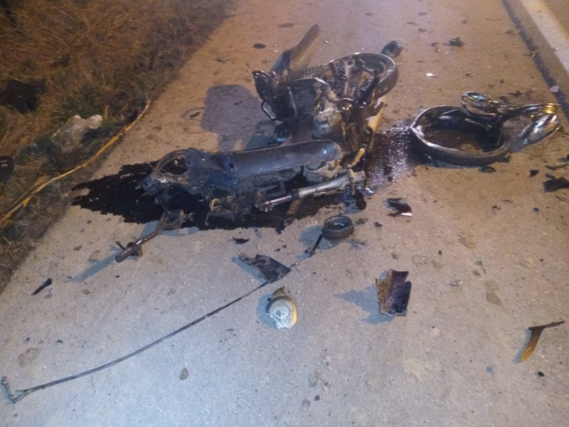 Jovem de 29 anos estaria pilotando a moto na contramão