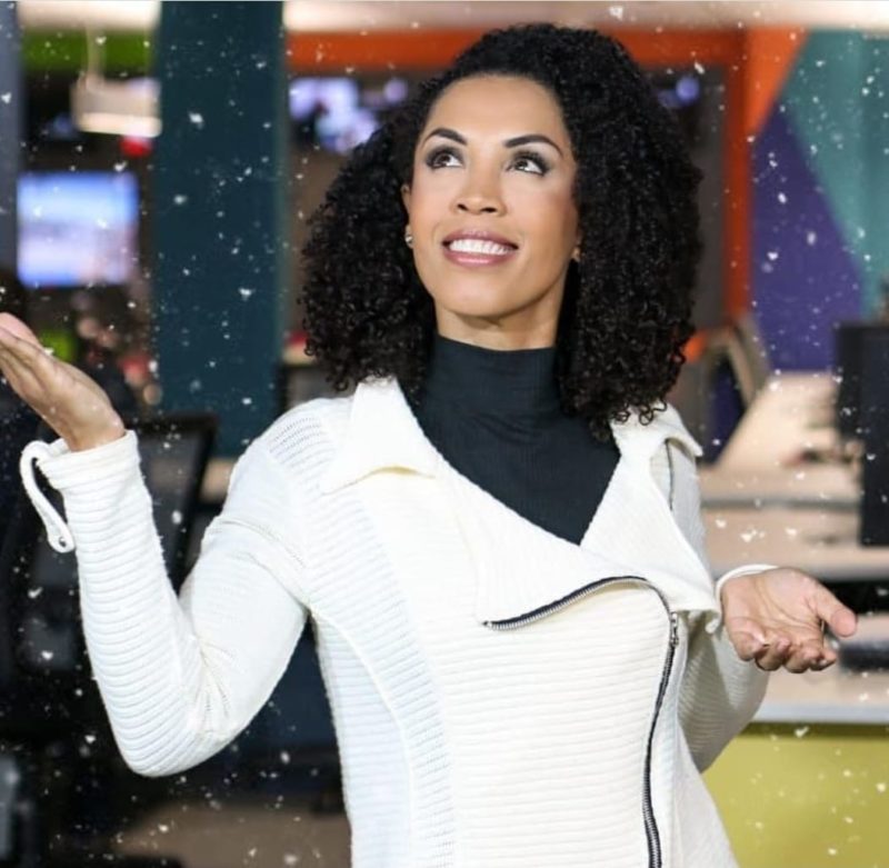 Amanda Santos, apresentadora da Central do Tempo, dá dicas de como montar um boneco de neve bonito – Foto: Reprodução Instagram/ND