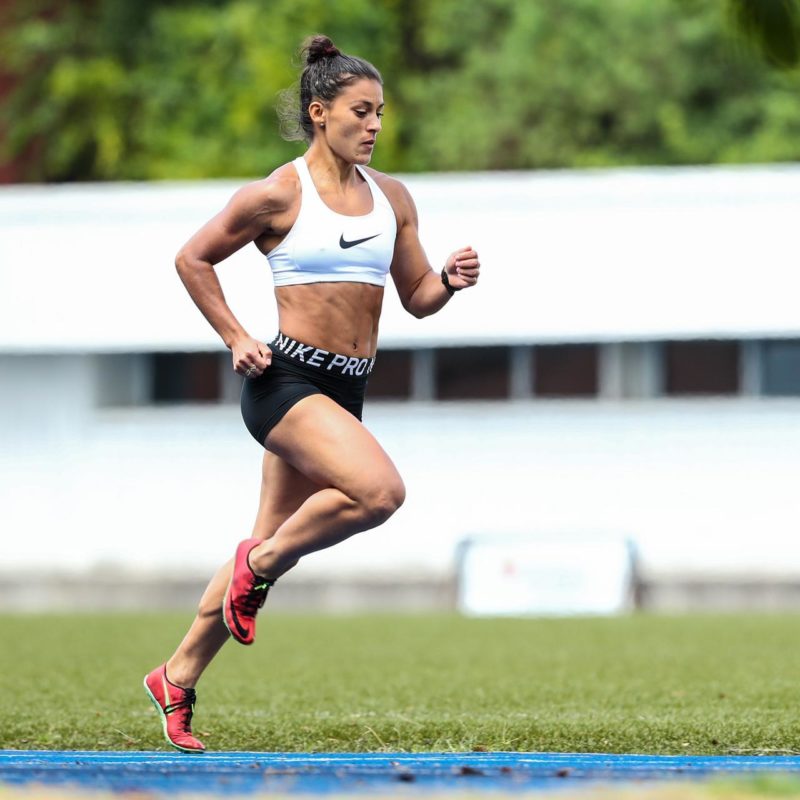 Formada no Sul de Santa Catarina, a cearense Ana Cl&aacute;udia Lemos ir&aacute; disputar a quarta ol&iacute;mpiadas – Foto: Wagner Carmo/PMNV/ND