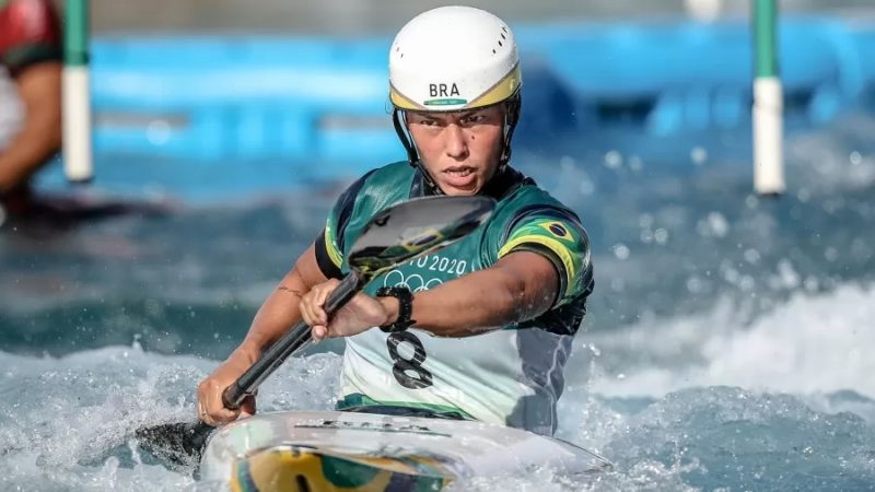 Ana Satila estreou em T&oacute;quio com bom tempo – Foto: Gaspar N&oacute;brega/COB