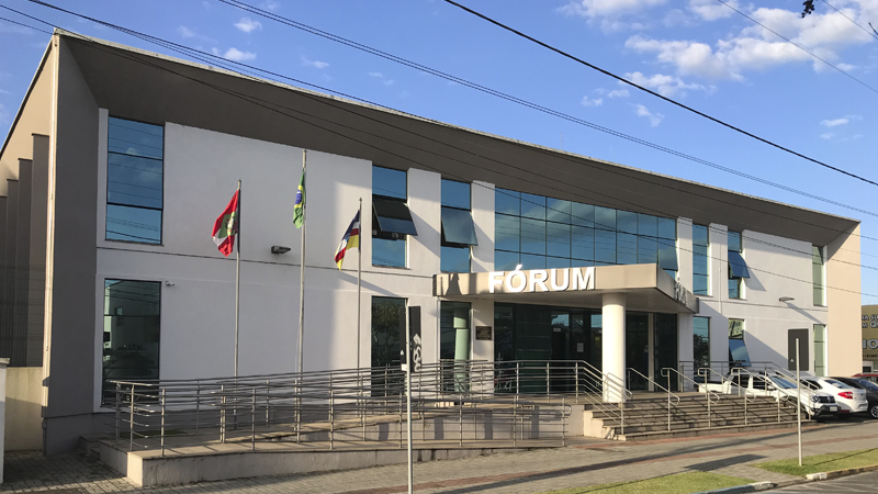 Sess&atilde;o do J&uacute;ri foi realizada na comarca de Ararangu&aacute; na quarta-feira (28) – Foto: Divulga&ccedil;&atilde;o/TJSC/ND