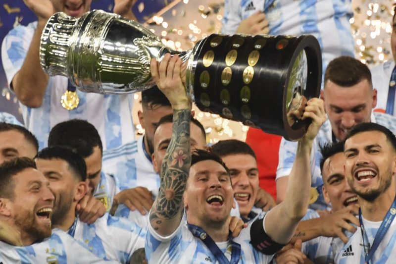 Messi conquistou a Copa América – (Photo by NELSON ALMEIDA / AFP) – Foto: /SITE CONMENBOL/AFP/ND