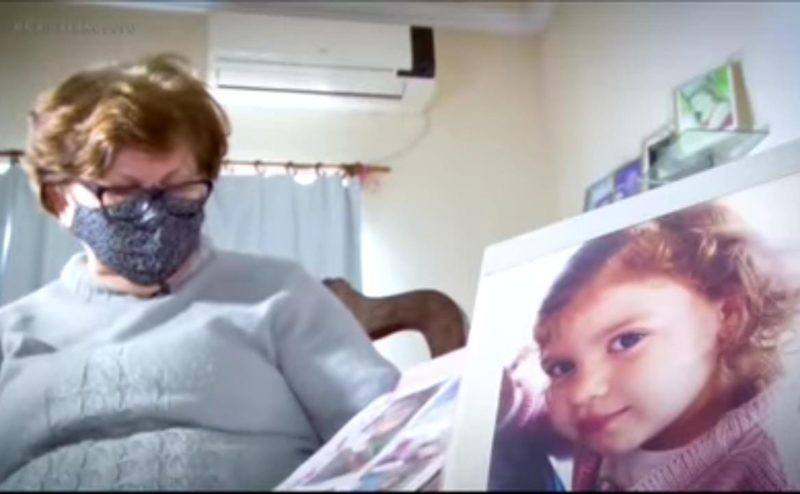 Av&oacute; de Carol, Neide Botega Calegari se emociona ao lembrar da neta – Foto: Reprodu&ccedil;&atilde;o/NDTV