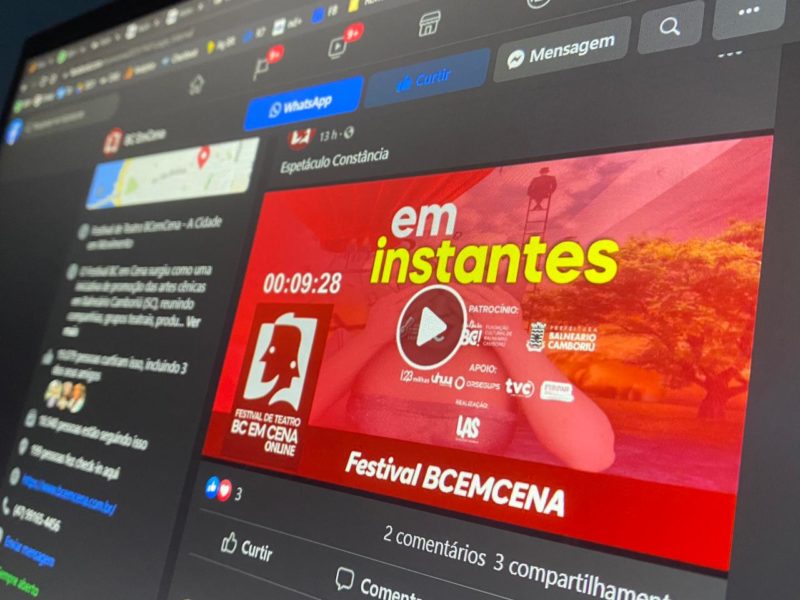 Festival inciou na quarta-feira (28) e encerra no s&aacute;bado (31) com a premia&ccedil;&atilde;o – Foto: Gustavo Bruning/ND