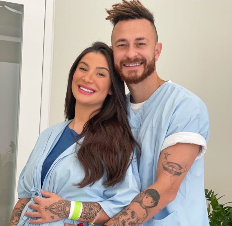 Bianca Andrade e Fred v&atilde;o para a maternidade receber Cris – Foto: Reprodu&ccedil;&atilde;o/Instagram