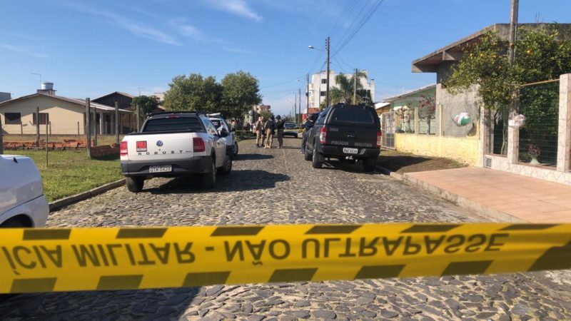 Homem invadiu casa no Balneário Gaivota – Foto: Juno Cesar/NDTV