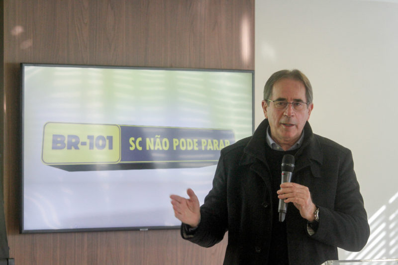 Campanha do Grupo ND e Fiesc sobre a rodovia BR-101 vai apontar os problemas de congestionamento e excesso de tráfego, mas também possíveis soluções – Foto: Leo Munhoz/ND