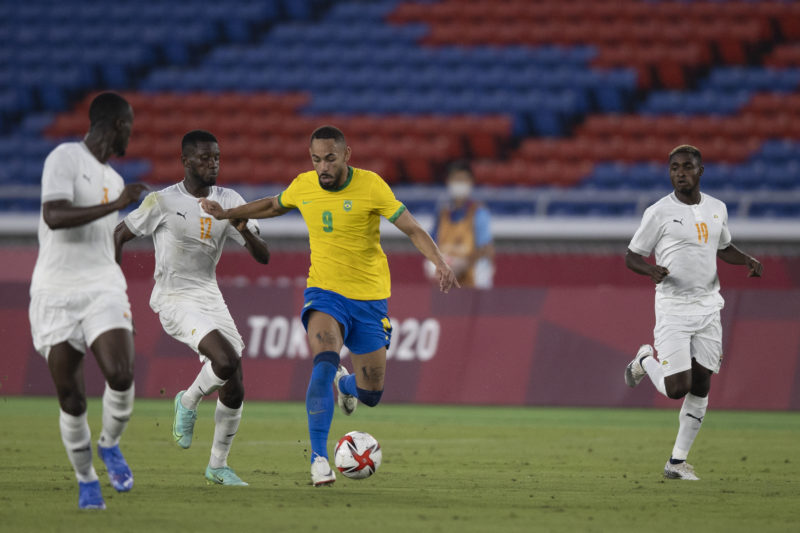 Futebol masculino: Em jogo morno, Brasil e Costa do Marfim empatam sem gols