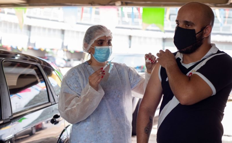 vaccination against Covid-19 & # 8211;  Photo: Camila Batista/Simsa/Public Images