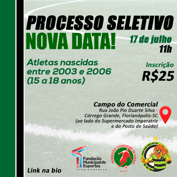 Seletiva Le&otilde;es da Ilha – Foto: divulga&ccedil;&atilde;o/Nd