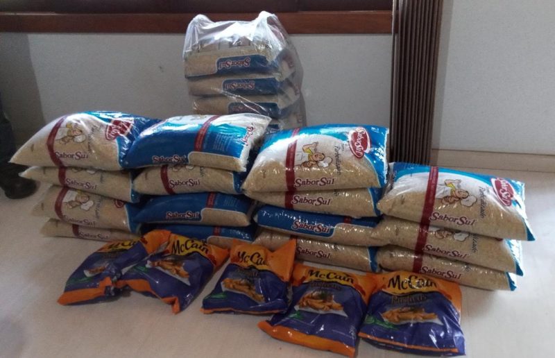 Carga apreendida teria sido furtada de caminh&otilde;es tombados – Foto: DEIC/Divulga&ccedil;&atilde;o