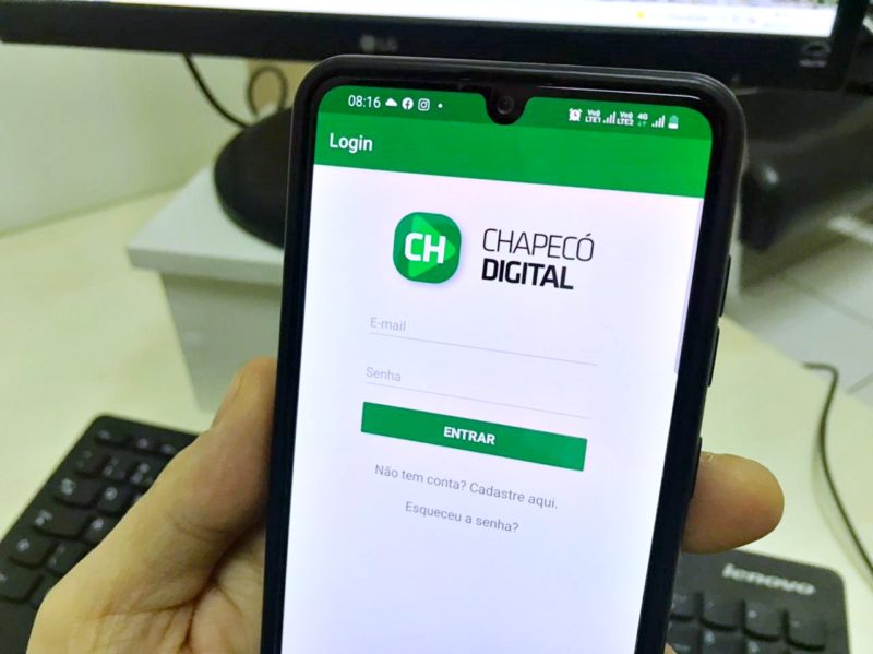Chapecó Digital é nova ferramenta para atender o cidadão — Foto: Prefeitura de Chapecó/ND