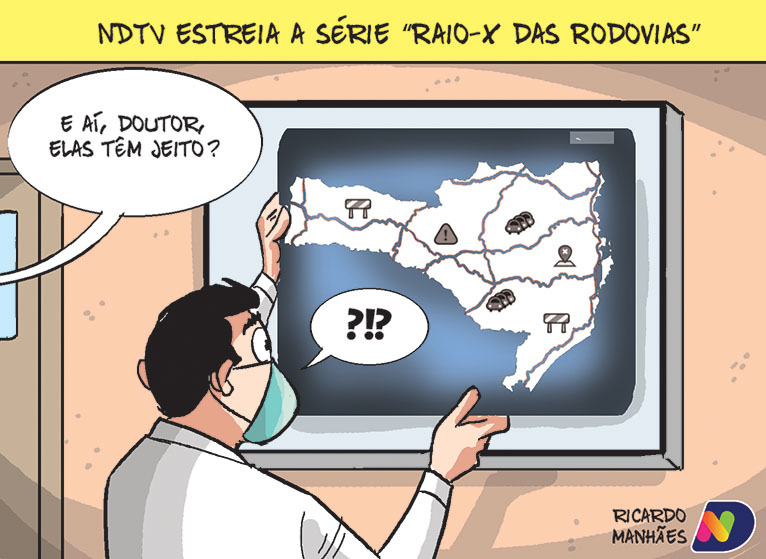 Confira a charge desta terça-feira