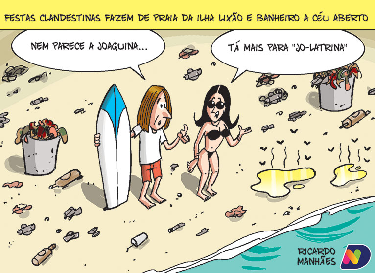 Confira a charge deste fim de semana