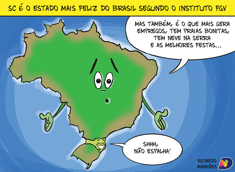 Veja a charge desta terça-feira