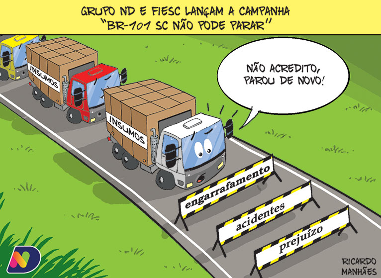 Confira a charge deste final de semana