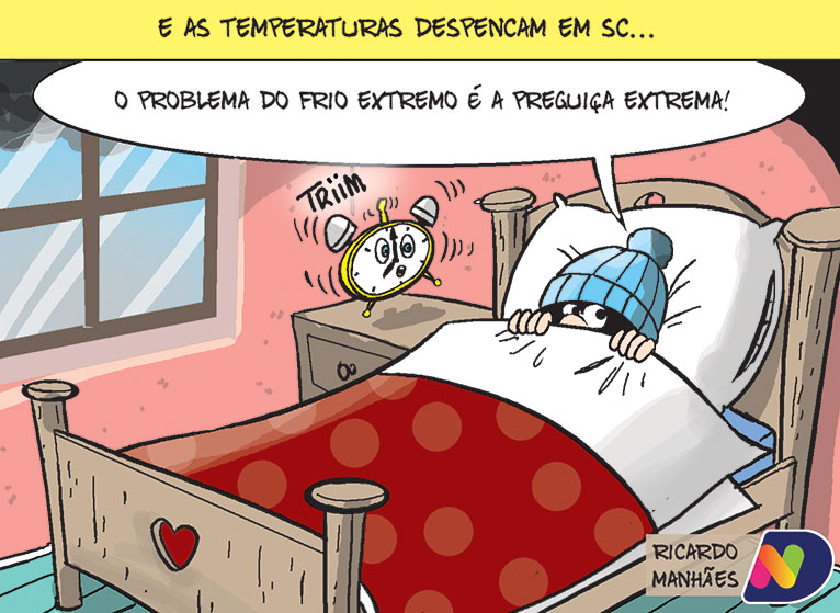 Veja a charge desta quarta-feira (28)