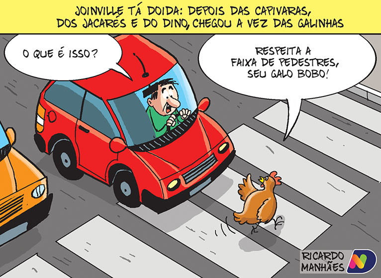 Confira a charge deste fim de semana
