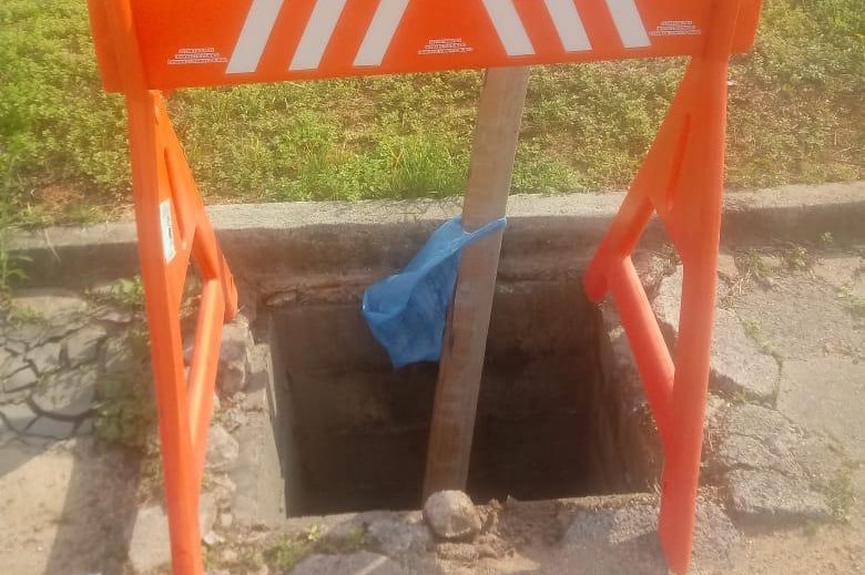 Ao todo foram furtadas Nove grades de boca de lobo de ferro em Cocal do Sul – Foto: Divulga&ccedil;&atilde;o/Prefeitura de Cocal do Sul/ND