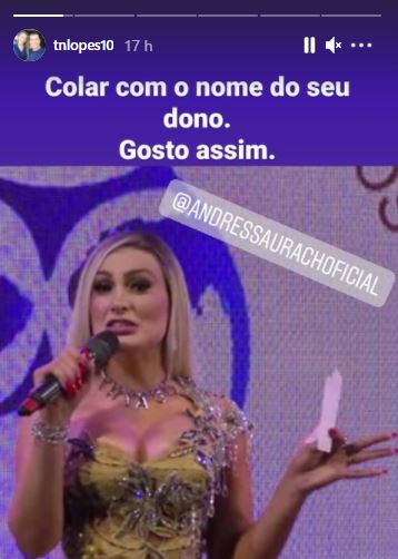 Thiago Lopes. marido de Andressa Urach, publicou um storie pol&ecirc;mico – Foto: Reprodu&ccedil;&atilde;o/Instagram