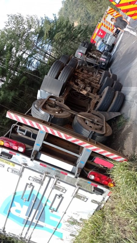 Segunda ocorr&ecirc;ncia foi registrada no final da manh&atilde; de s&aacute;bado (10) – Foto: Divulga&ccedil;&atilde;o/Corpo de Bombeiros de Santa Catarina/ND