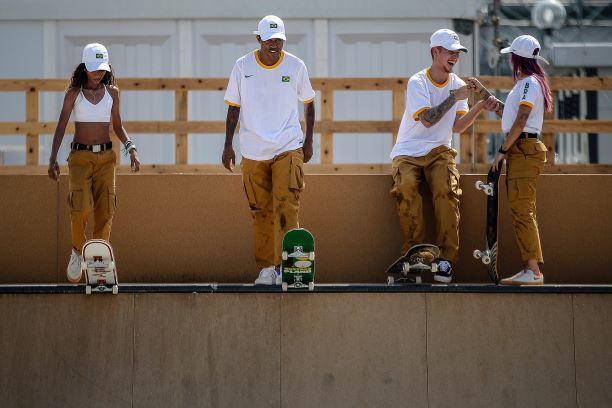 Time Brasil na estreia do skate nos Jogos Olímpicos: dia histórico – Foto: COB/divulgação