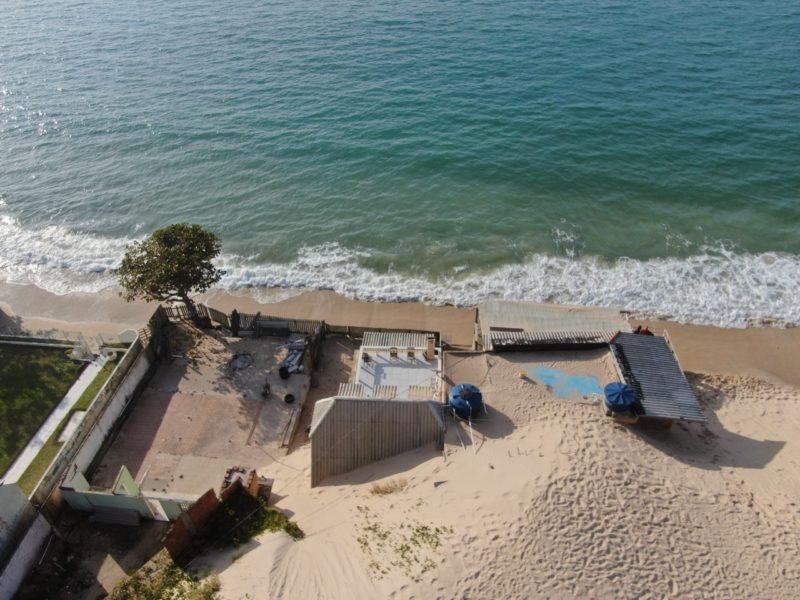 Cidade Alerta acompanhou nova vistoria da Defesa Civil nas casas que vêm sendo afetadas pelo avanço das dunas em Florianópolis – Foto: Defesa Civil/PMF/Reprodução/ND