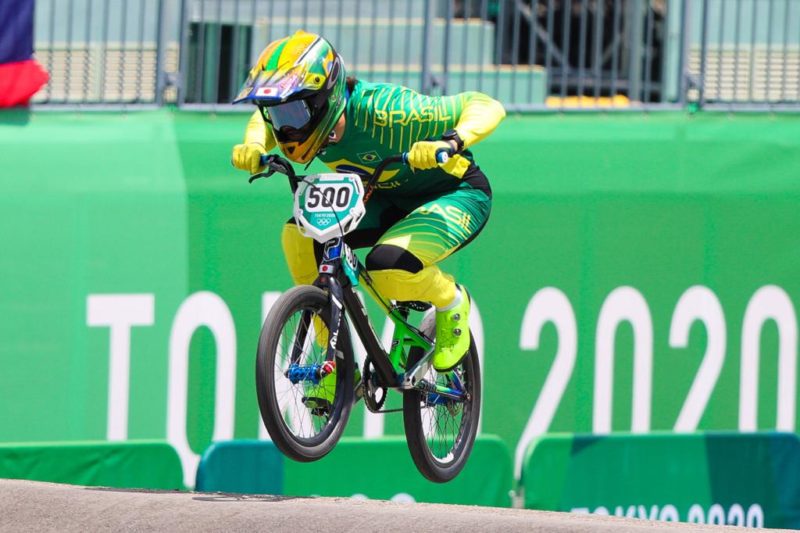 Renato Rezende avan&ccedil;ou as semifinais do BMX – Foto: COB/divulga&ccedil;&atilde;o