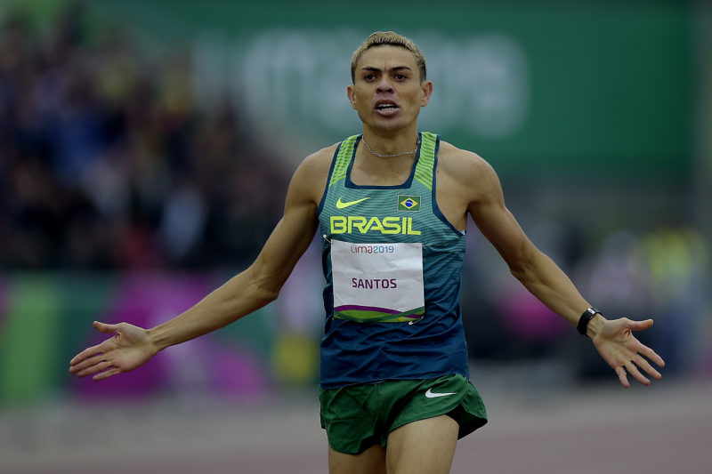 Altobeli da Silva foi eliminado nesse primeiro dia de atletismo. – Foto: COB/divulga&ccedil;&atilde;o