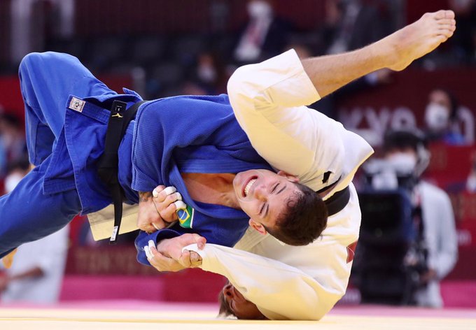 Daniel Cargnin, da categoria até 66 kg do judô brasileiro: está nas semifinais – Foto: COB/divulgação