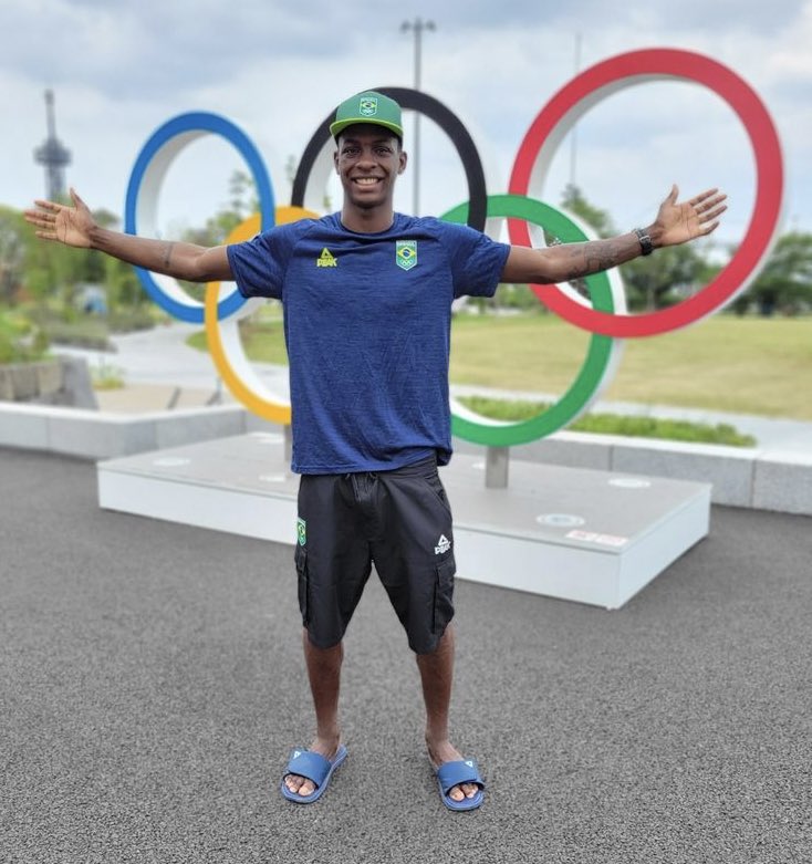 Keno Marley acabou derrotado, por pontos, nas quartas de final do boxe nos meio-pesados – Foto: COB/divulga&ccedil;&atilde;o