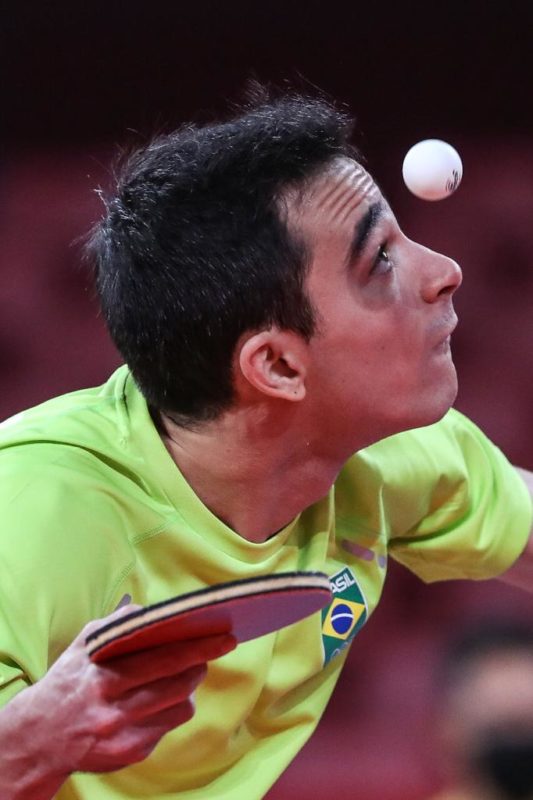 Hugo Calderano passa &agrave;s oitavas de final e iguala sua participa&ccedil;&atilde;o no Rio de Janeiro, em 2016 – Foto: COB/divulga&ccedil;&atilde;o