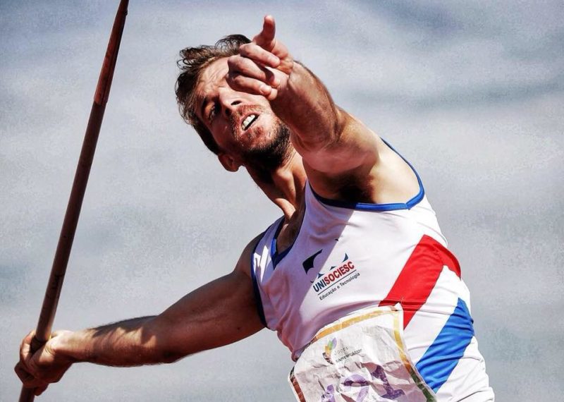 Esta será a estreia do esportista nos jogos 