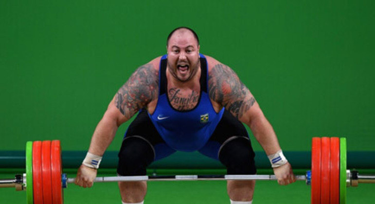 Fernando Reis, do levantamento de peso, suspenso provisoriamente por suspeita de doping – Foto: Arquivo pessoal/divulga&ccedil;&atilde;o