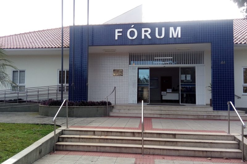 Tribunal do Júri ocorreu no Fórum da comarca de Forquilhinha na última sexta-feira (9) – Foto: Divulgação/Justiça/ND