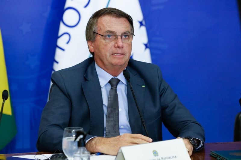 Comunicado diz que Bolsonaro passa bem e ficará em observação de 24 a 48 horas não necessariamente no hospita l- Foto: Alan Santos/PR/ND