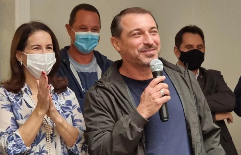 Mois&eacute;s anunciou desfilia&ccedil;&atilde;o em reuni&atilde;o neste s&aacute;bado em Florian&oacute;polis – Foto: Divulga&ccedil;&atilde;o/ND