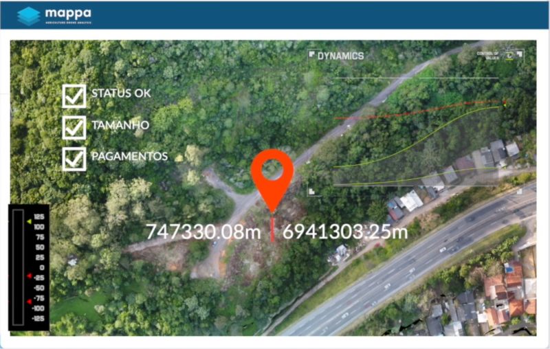 Plataforma Monitora Floripa, um sistema automático de processamento de imagens de satélites e drones, reforça a fiscalização &#8211; Foto: SMDU/Divulgação/ND