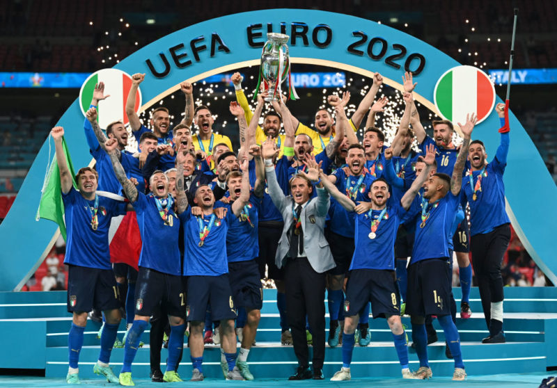 Itália conquistou a Eurocopa em 2021