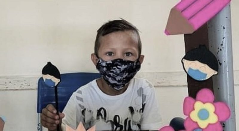 James Ant&ocirc;nio Fucks tinha apenas 7 anos e morreu no final da tarde de sexta=feira (17) – Foto: Reprodu&ccedil;&atilde;o/Redes Sociais