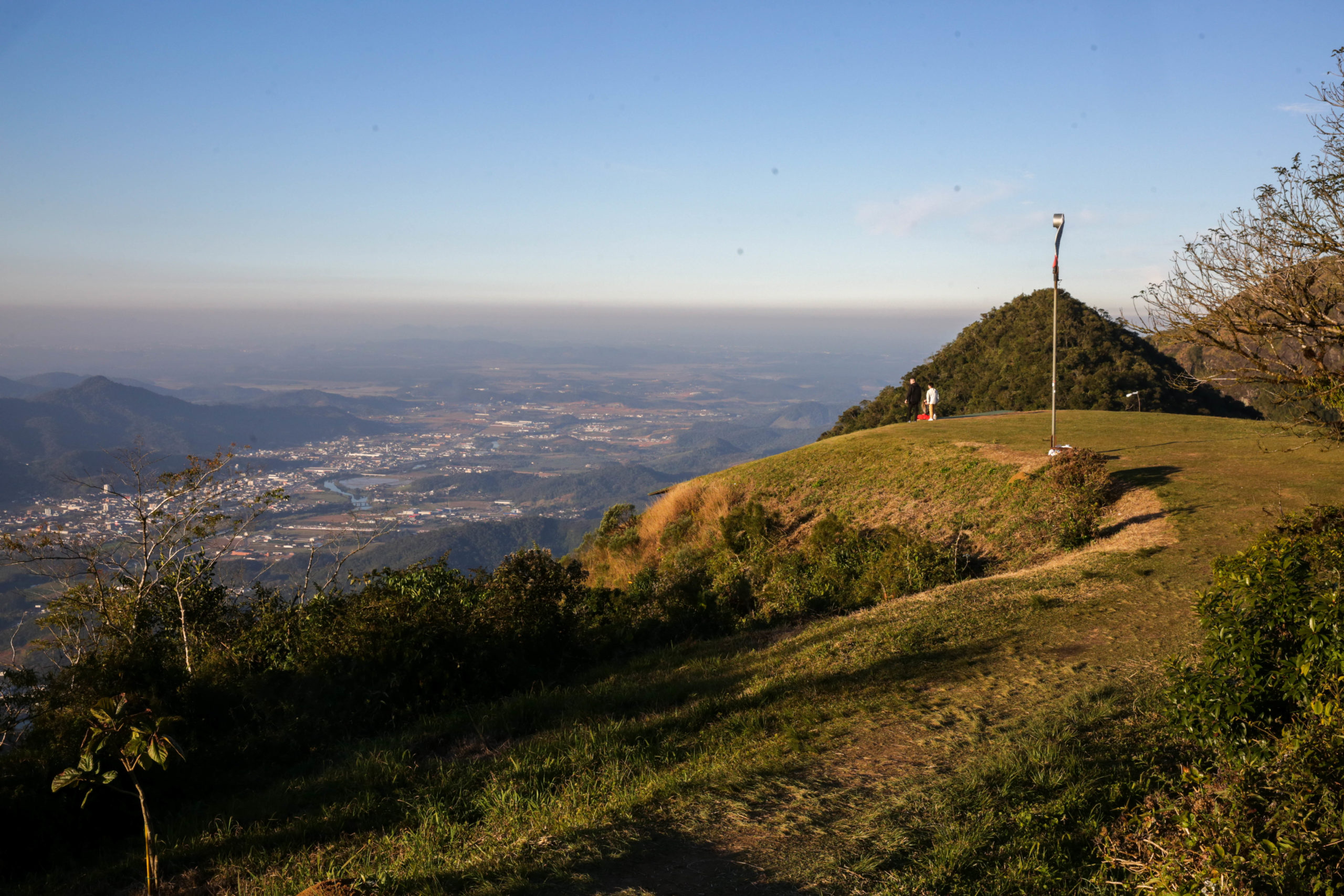 Subida do Morro das Antenas, em Jaraguá do Sul, é interditada
