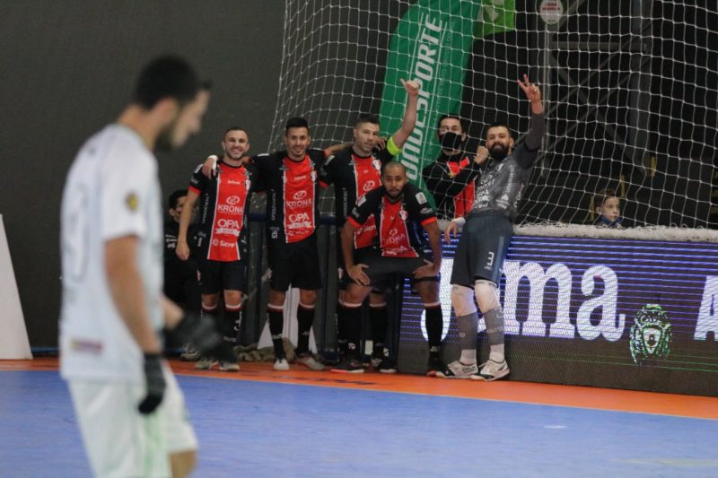 Tricolor encara o Minas na sexta-feira (30), pela semifinal da Taça Brasil – Foto: Juliano Schmidt/JEC/Krona/Divulgação