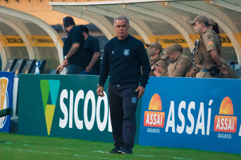 Treinador demonstrou querer ficar no Alvinegro para a próxima temporada – Foto: Patrick Floriani/Figueirense/ND