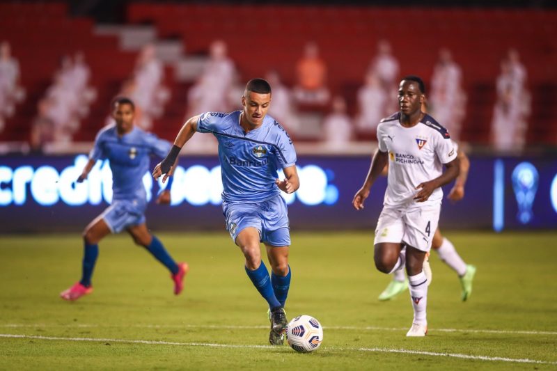 Tricolor ga&uacute;cho saiu do Equador com vantagem para o jogo de volta da Sul-Americana – Foto: Lucas Uebel/Gr&ecirc;mio FBPA/ND