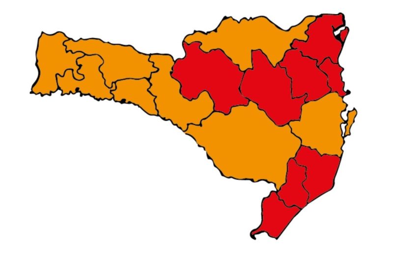 Oito regiões aparecem em nível gravíssimo da Covid-19 em SC – Foto: Divulgação/ND