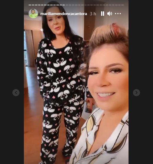 Cantoras no Instagram de Marília Mendonça