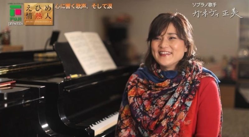 Masami em entrevista para a TV japonesa &#8211; Foto: Divulgação/ND