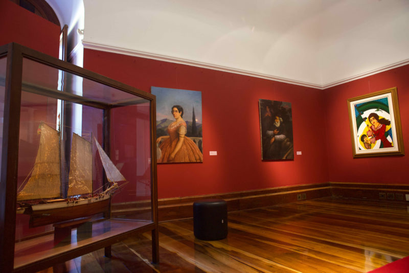 Exposi&ccedil;&atilde;o em homenagem ao bicenten&aacute;rio de Anita Garibaldi acontece no Pal&aacute;cio Cruz e Sousa, em Florian&oacute;polis – Foto: Divulga&ccedil;&atilde;o/ Funda&ccedil;&atilde;o Catarinense de Cultura/ ND